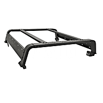 51-10025 Cargo Rack - Textured Black, Steel, Direct Fit, Sold individually