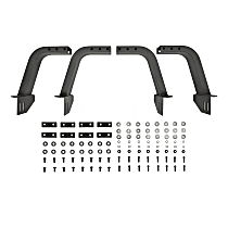 51-20015 Cargo Rack - Textured Black, Steel, Direct Fit, Sold individually