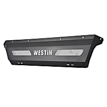 58-71205 Bumper Guard Skid Plate, Textured Black, Factory Tow Hooks Cannot Be Reused