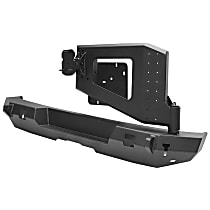 59-82015B Spare Tire Carrier - Black, Steel, Direct Fit, Sold individually