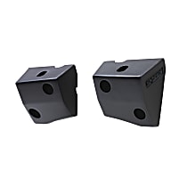 62-41045 Windshield Light Mount Bracket - Powdercoated Textured Black, Aluminum, Direct Fit
