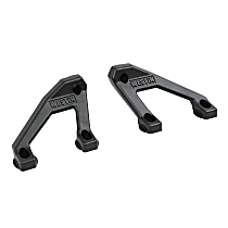 62-41075 Light Bar Mounting Kit - Textured Black, Direct Fit, Set of 2