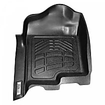 72-110074 Sure-Fit Series Molded Floor Liner, Black Made of Rubberized Copolymer