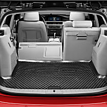 Cargo Mat, Molded Cargo Liner, Sport Utility, Black, Made of Rubberized/Thermoplastic - 