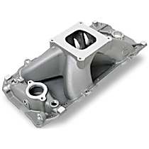 7620 Universal,Track Warrior Big Block Chevy Intake Manifold 396, 402, 427, 454, 502 for 4150 Holley, oval port heads