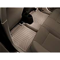 Second Row Molded Floor Liner, Convertible, Tan, Made of Rubberized Thermoplastic Polyolefins, FloorLiner Series