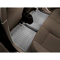 Second Row Molded Floor Liner, Convertible, Gray, Made of Rubberized Thermoplastic Polyolefins, FloorLiner Series