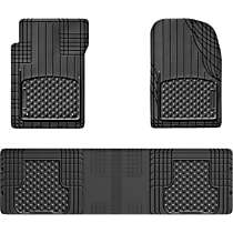 All-Vehicle Trim-to-Fit Series Black Floor Mats