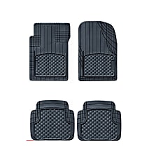 All-Vehicle Trim-to-Fit Series Black Floor Mats