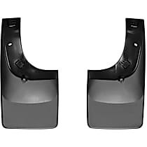 120003 Rear, Driver or Passenger Side Mud Flaps, Black, Plastic, DigitalFit Series