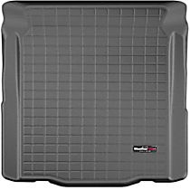 Cargo Mat, Molded Cargo Liner, without Spare Tire Compartment, without Spare Tire, Black, Made of Rubber - 