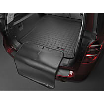 Cargo Mat, Molded Cargo Liner, Behind 2nd Row Seating, Black, Made of Thermoplastic - 