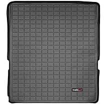 Cargo Mat, Molded Cargo Liner, Behind 2nd Row Seating, Black, Made of Thermoplastic - 