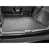 Cargo Mat, Molded Cargo Liner, Behind 2nd Row Seating, Trim Lines To Accommodate Models Equipped With Cargo Area Floor Vents, Black, Made of Thermoplastic - 