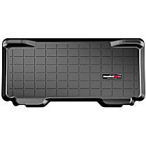 Cargo Mat, Molded Cargo Liner, Does Not Fit Vehicles with Optional Flat Load Cargo Shelf, Black, Made of Thermoplastic - 
