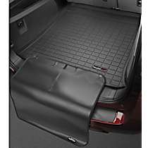 Cargo Mat, Molded Cargo Liner, No Flat Load Cargo Shelf, Black, Made of Rubber - 