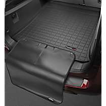 Cargo Mat, Molded Cargo Liner, Made On Or Before 10/17/2016, Black, Made of Rubber - 