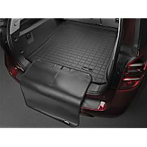 Cargo Mat, Molded Cargo Liner, Behind Third Row, Seating For 7 Passengers, Made After 10/18/16, Black, Made of Rubber - 