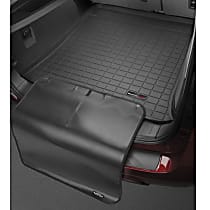 Cargo Mat, Molded Cargo Liner, Behind 2nd Row Seating, Black, Made of Rubber - 