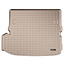 Cargo Mat, Molded Cargo Liner, Behind 2nd Row Seating, Tan, Made of Rubber - 