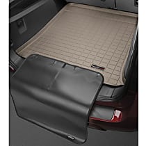 Cargo Mat, Molded Cargo Liner, Tan, Made of Rubber - 
