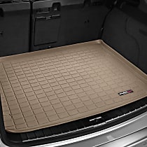 411521 Cargo Mat, Molded Cargo Liner, Tan, Made of Rubberized Thermoplastic Elastomer