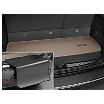 Cargo Mat, Molded Cargo Liner, Behind Third Row Seating, Tan, Made of Rubber - 