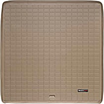 Cargo Mat, Molded Cargo Liner, Behind 2nd Row Seating, Tan, Made of Thermoplastic - 