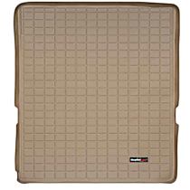 Cargo Mat, Molded Cargo Liner, Behind 2nd Row Seating, Tan, Made of Thermoplastic - 