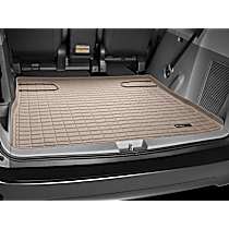 Cargo Mat, Molded Cargo Liner, Behind 2nd Row Seating, Trim Lines To Accommodate Models Equipped With Cargo Area Floor Vents, Tan, Made of Thermoplastic - 