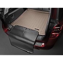 Cargo Mat, Molded Cargo Liner, Behind 2nd Row Seating, Tan, Made of Thermoplastic - 