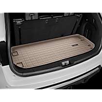 Cargo Mat, Molded Cargo Liner, Behind Third Row Seating, Tan, Made of Thermoplastic - 