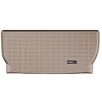 Cargo Mat, Molded Cargo Liner, Behind Third Row Seating, Tan, Made of Thermoplastic - 