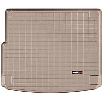 Cargo Mat, Molded Cargo Liner, with Left Wall Mounted Speaker, Tan, Made of Thermoplastic - 