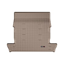Cargo Mat, Molded Cargo Liner, Tan, Made of Rubber - 