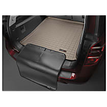 Cargo Mat, Molded Cargo Liner, Behind 2nd Row Seating, Tan, Made of Rubber - 