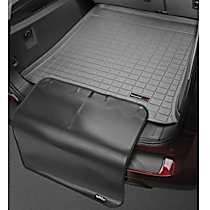 Cargo Mat, Molded Cargo Liner, Cargo Liner Will Inhibit Use Of Optional Loadspace Storage Rails, Gray, Made of Rubber - 