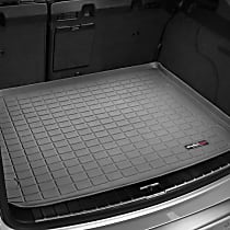 421521 Cargo Mat, Molded Cargo Liner, Gray, Made of Rubberized Thermoplastic Elastomer