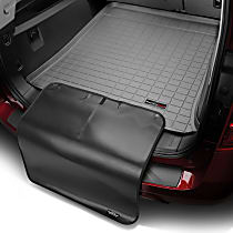 421521SK Cargo Mat, Molded Cargo Liner, Gray, Made of Rubberized Thermoplastic Elastomer