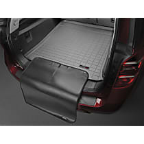 Cargo Mat, Molded Cargo Liner, Behind 2nd Row Seating, Gray, Made of Thermoplastic - 