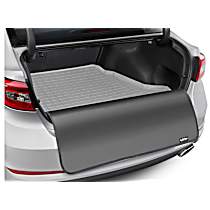 42554SK Cargo Mat, Molded Cargo Liner, Gray, Made of Rubber, Cargo Liner Series