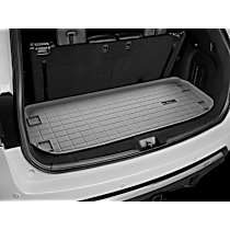 Cargo Mat, Molded Cargo Liner, Behind Third Row Seating, Gray, Made of Thermoplastic - 