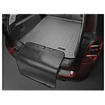 Cargo Mat, Molded Cargo Liner, Fits Vehicles with Optional Bose Audi Package, Gray, Made of Rubber - 