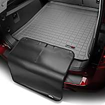 Cargo Mat, Molded Cargo Liner, Behind Third Row Seating, without Spare Tire, Cocoa, Made of Rubberized/Thermoplastic - 