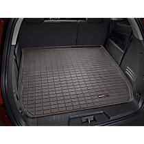 Cargo Mat, Molded Cargo Liner, Behind 2nd Row Seating, Cocoa, Made of Thermoplastic - 