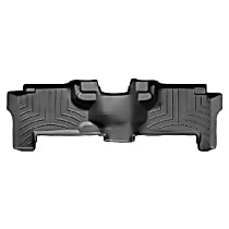 440072 Rear FloorLiner Series Molded Floor Liner, Black Made of Rubberized Thermoplastic Polyolefins