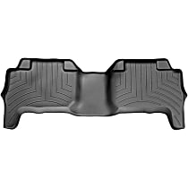 440092 Second Row FloorLiner Series Molded Floor Liner, Black Made of Rubberized Thermoplastic Polyolefins