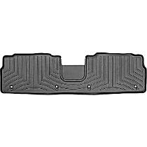 Second Row Molded Floor Liner, Black, Made of Rubberized Thermoplastic Polyolefins, FloorLiner Series