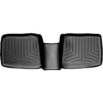 440312 Second Row FloorLiner Series Molded Floor Liner, Black Made of Rubberized Thermoplastic Polyolefins