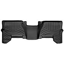 Second Row Molded Floor Liner, Black, Made of Rubberized Thermoplastic Polyolefins, FloorLiner Series